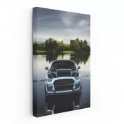 Mustang on Water - Dynamic Power and Elegance