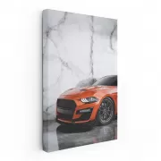 Mustang Orange Marble File - Sleek and Bold Ride