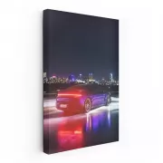 New Porsche Taycan Turbo GT in City Night - Electrifying Thrill