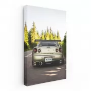 Nissan GT-R R34 Skyline in Nature - Iconic Performance Legend