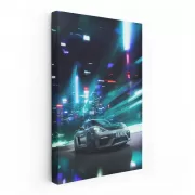 Night Drive: Porsche 718 Cayman - Sleek and Powerful