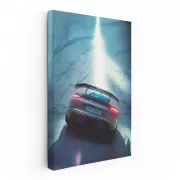 Porsche 718 Cayman on Marble: Elegance Meets Performance