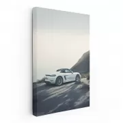 Porsche 718 Spyder with Mountain View - Pure Driving Thrill