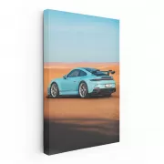 Porsche 911 GT3 Shark Blue in Desert - Speed Meets Elegance