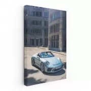 Porsche 911 Speedster in Front of Iconic Building - Pure Elegance