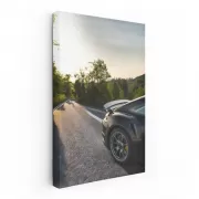 Porsche 911 Speedster in Black Cruising Road - Pure Elegance