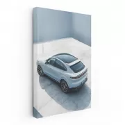 Porsche 911 Speedster in Parking Lot - Classic Elegance