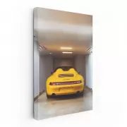 Porsche 911 Yellow Speedster in Parking - Bold Elegance