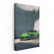 Porsche 911 Parked in Garage - Sleek and Timeless Design