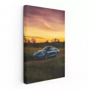 Porsche 911 in Sunset Nature - Iconic Elegance and Power