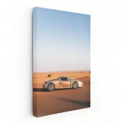 Porsche 980 Carrera Glides Through Desert - Speed and Elegance