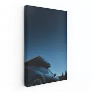 Porsche Taycan Turbo S Black at Dusk - Powerhouse Elegance