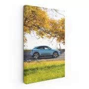 Porsche Macan in Blue - Nature's Elegance, Dynamic Drive