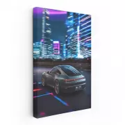 Porsche 911 Night City Drive - Elegance Meets Power