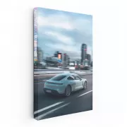 Porsche Taycan 4S in Metropolis - Urban Elegance and Power