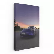 Porsche Taycan Turbo GT at Sunset - Future of Speed