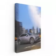 Porsche's All-Electric Macan Hits New York Streets - Sleek Power