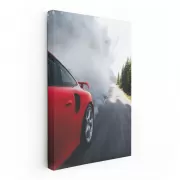 Porsche Red Smoke - Nov 3, Bold and Dynamic Performance