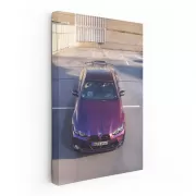 Sleek Purple BMW M4 G82 Parked: Power Meets Elegance