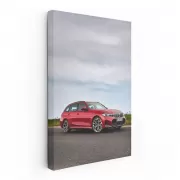 Restyled Red BMW 3 Series Wagon: Blend of Style and Speed