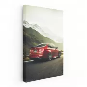 Red BMW M3 F80 Bimmer in Mountains - Power and Elegance