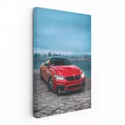 Red BMW M4 F82 in New York - Sleek, Sporty, and Dynamic