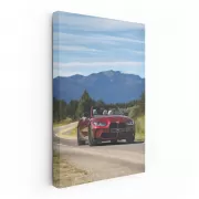 BMW M4 G82 Red Cabrio in Nature - Pure Thrill and Elegance