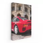 Vintage Porsche 959 Roams Old Town - Timeless Elegance
