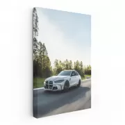 BMW M3 Competition in White Mother of Pearl - Power Meets Elegance