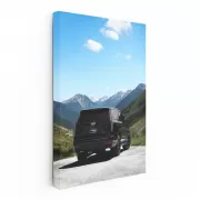 2023 Black Escalade ESV V-Series in Mountains - Rugged Elegance