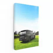 Escalade V: Sleek Black Cadillac in Nature - Unleash Power