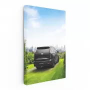 Black Cadillac Escalade V in Nature - Bold Elegance