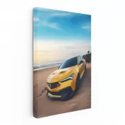 Acura Integra Type S HRC at Beach - Sporty Elegance