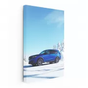 Acura MDX Navigating Snow - Reliable Luxury SUV