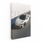 Acura NSX Type S Navigating Snow - Performance Meets Elegance