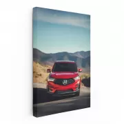 Red Acura RDX A-Spec Conquering Mountain Roads - Sporty Elegance