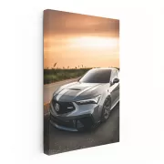 Sunset Glory: Acura Type S - Performance with Elegance