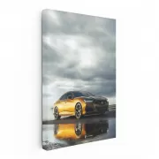 Acura Under Overcast Skies - Sleek and Stylish Ride