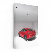 Acura Parked Neatly - Sleek and Stylish Design