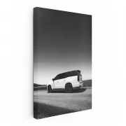 Vintage Cadillac Black & White - Classic Elegance