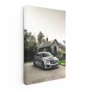 Gray Cadillac in Village - Elegant and Timeless