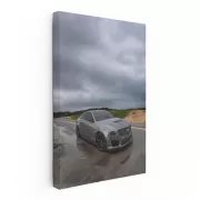 Cadillac in Cloudy Grey Weather - Icon of Elegance