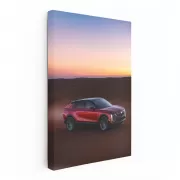 Desert Sunset Cadillac - Elegance in Wilderness