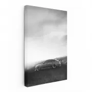 Monochrome Cadillac - Elegance in Motion