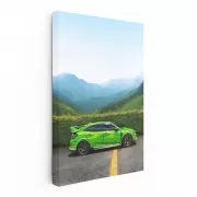Honda Civic in Mountain Green - Dynamic Adventure