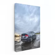 Honda Civic in Rain - Compact Elegance Redefined