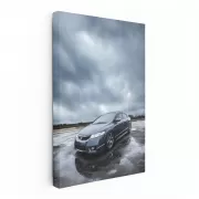 Honda Civic in Rain - Model 3, Stylish and Reliable