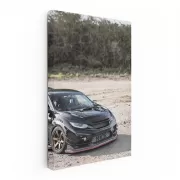 Black Honda Civic Off-Road Adventure - Rugged and Reliable