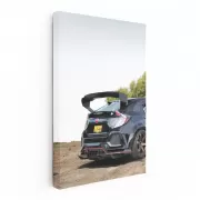 Black Honda Civic - Off-Road Adventure Ready & Stylish