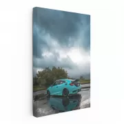 Honda Civic Under Overcast Skies - Stylish and Reliable